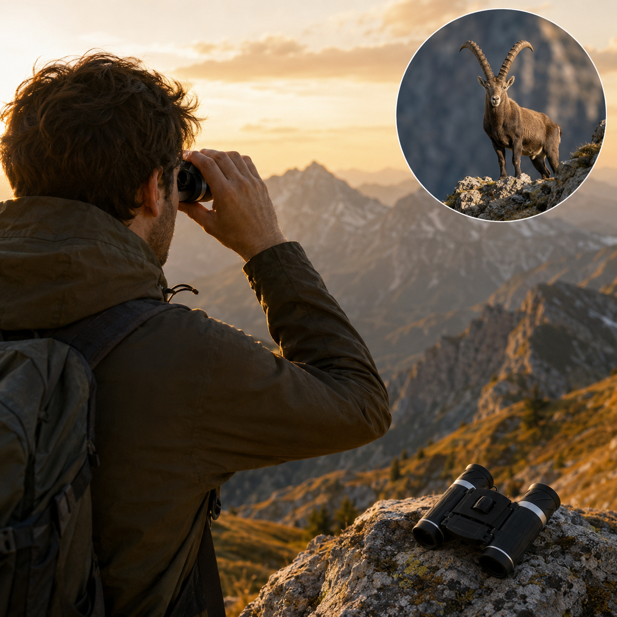 Jumelles Compactes 25 mm pour Voyage et Spectacles