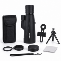 Monoculaire Zoom 10–30×50 avec Trépied et Smartphone