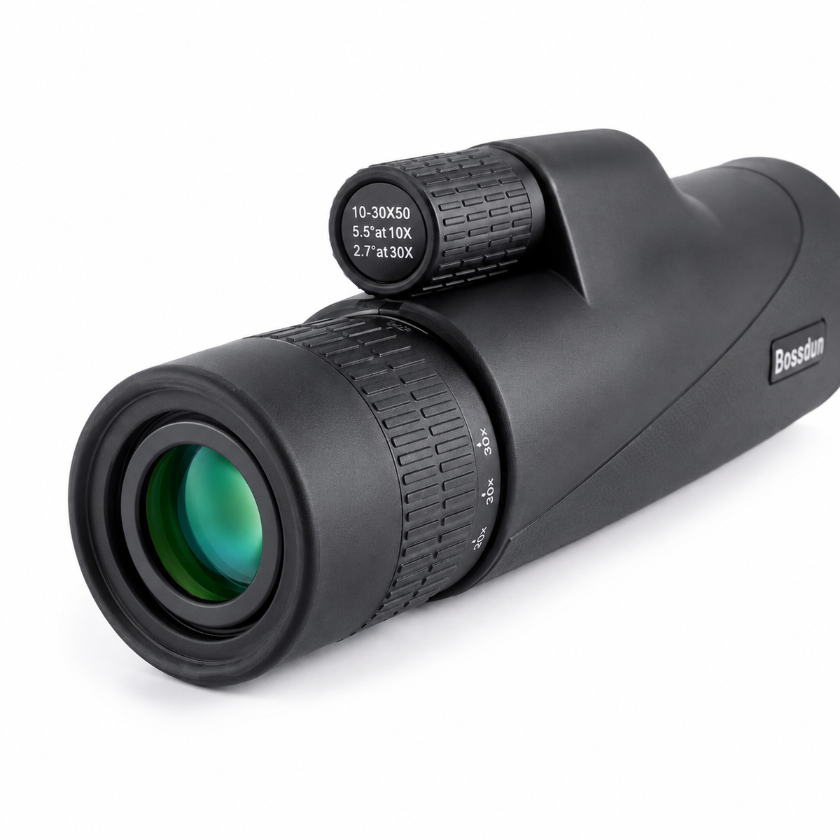 Monoculaire Zoom 10–30×50 avec Trépied et Smartphone