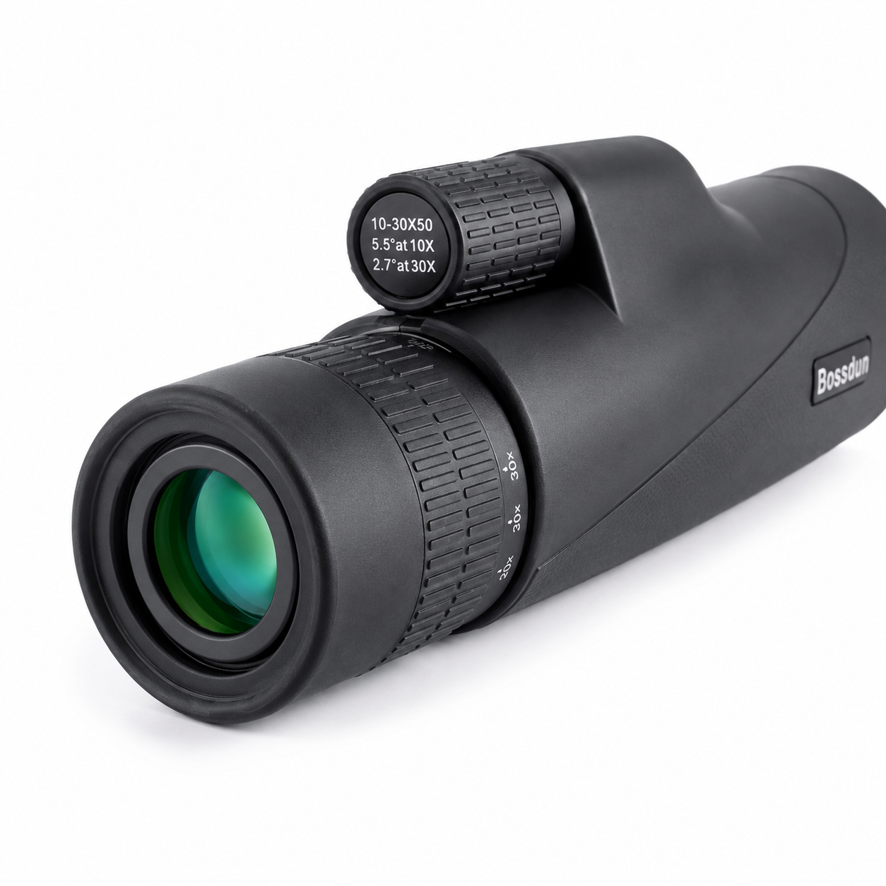 Monoculaire Zoom 10–30×50 avec Trépied et Smartphone