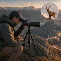 Longue-vue Zoom 25–75×60 pour Ornithologie