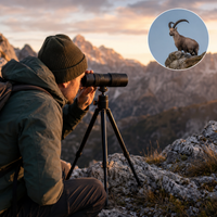 Monoculaire Zoom Compact pour Chasse et Randonnée