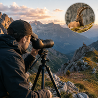 Longue-vue Zoom 12–36×50 pour Observation Nature