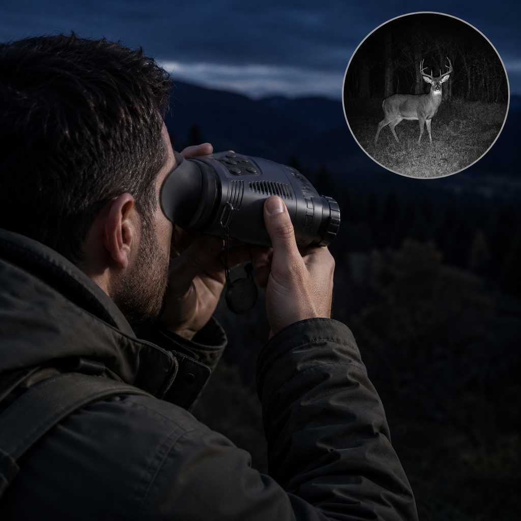 Jumelles de Vision Nocturne NV200HD avec Carte 32 Go