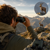 SUNCORE 10X42Green Binoculars - High-Performance, Durable, and Perfect for Outdoor Adventures