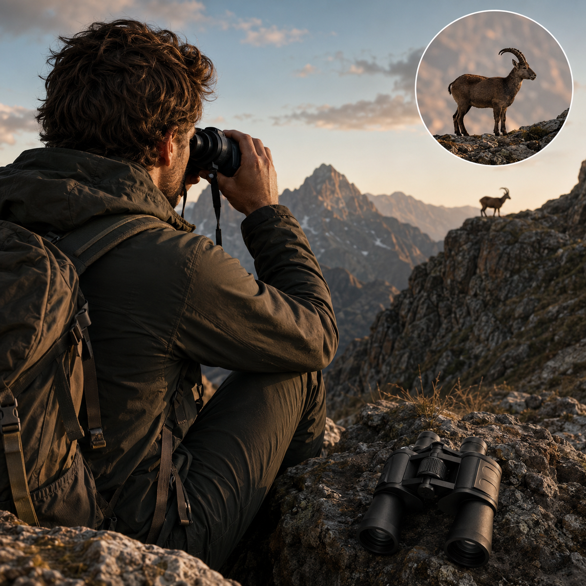 Jumelles 20×50 BAK4 pour Observation Longue Distance