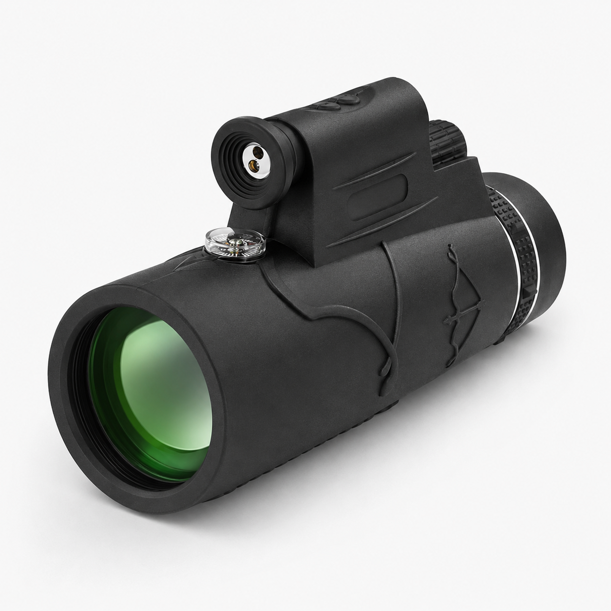 Monoculaire 12×50 Compact pour Observation Extérieure