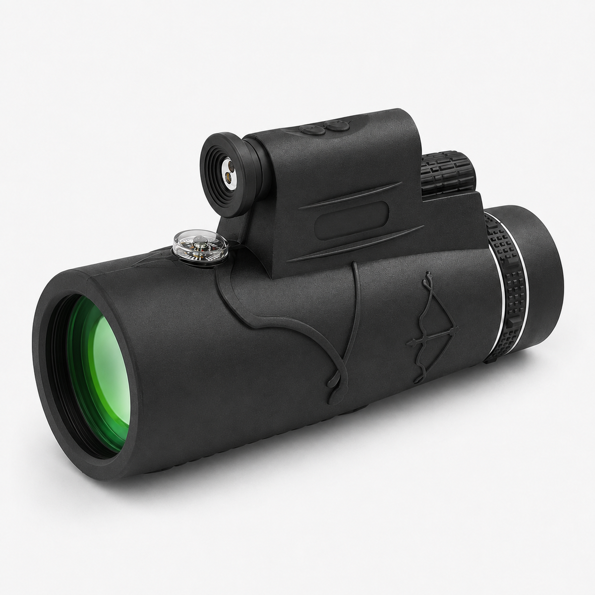 Monoculaire 12×50 Compact pour Observation Extérieure