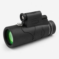 Monoculaire 12×50 Compact pour Observation Extérieure