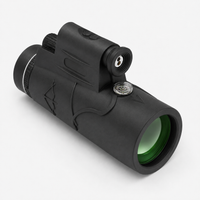 Monoculaire 12×50 Compact pour Observation Extérieure