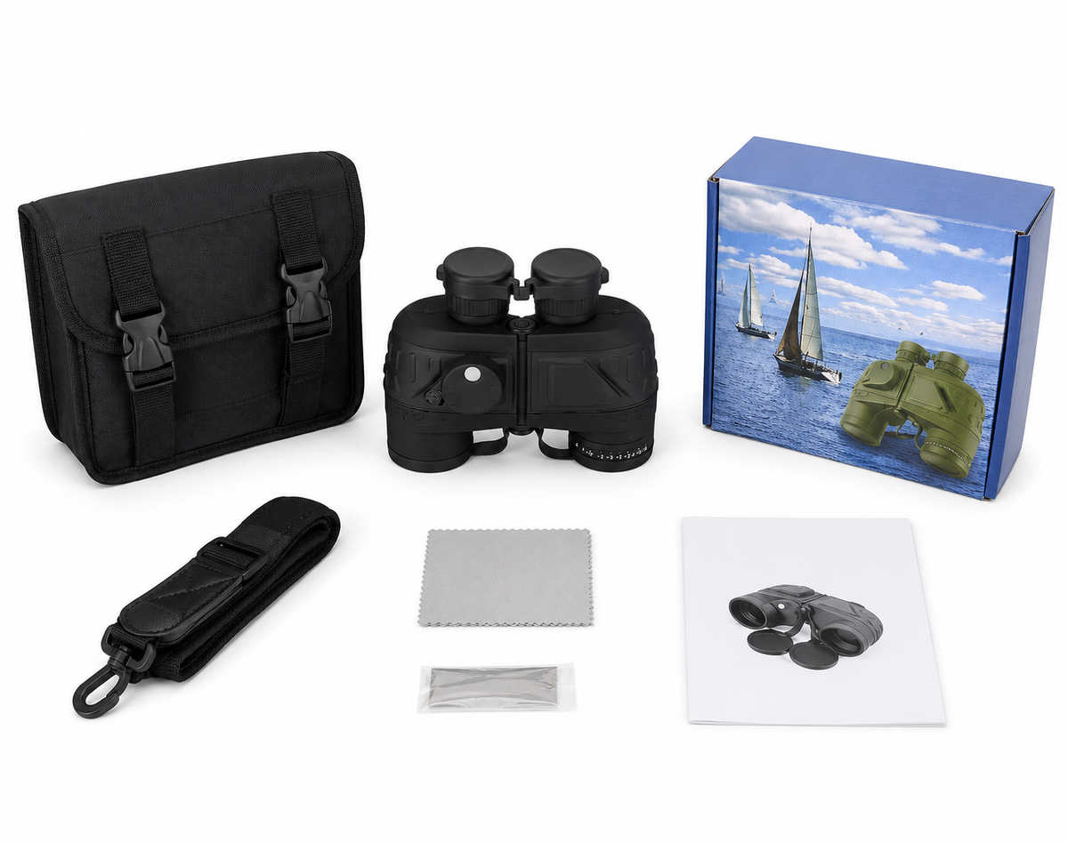 Jumelles Marines 10×50 pour Navigation et Observation
