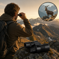 Monoculaire de Poche Compact pour Randonnée et Camping