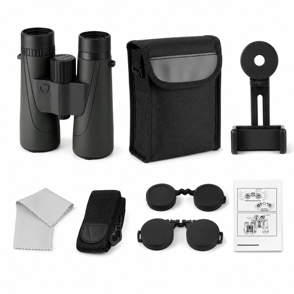 Jumelles ED 12×50 pour Observation Longue Distance