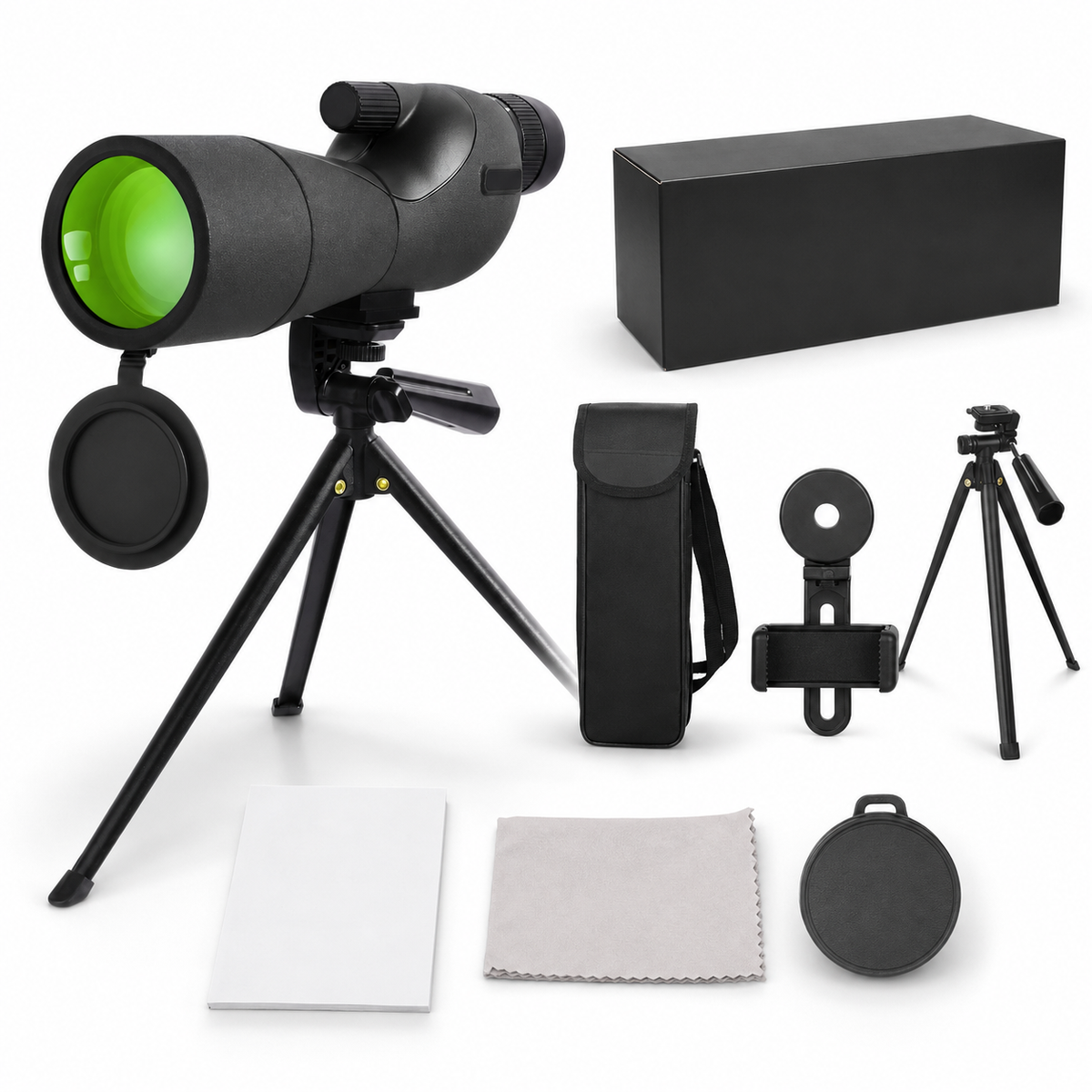 Longue-vue Zoom 25–75×60 avec Trépied