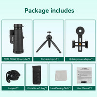 Svbony F9333A/F9333B Binoculars 10X42/8X32 Telescope Powerful Professional HD Long Range Camping Equipment For Traving Suvival