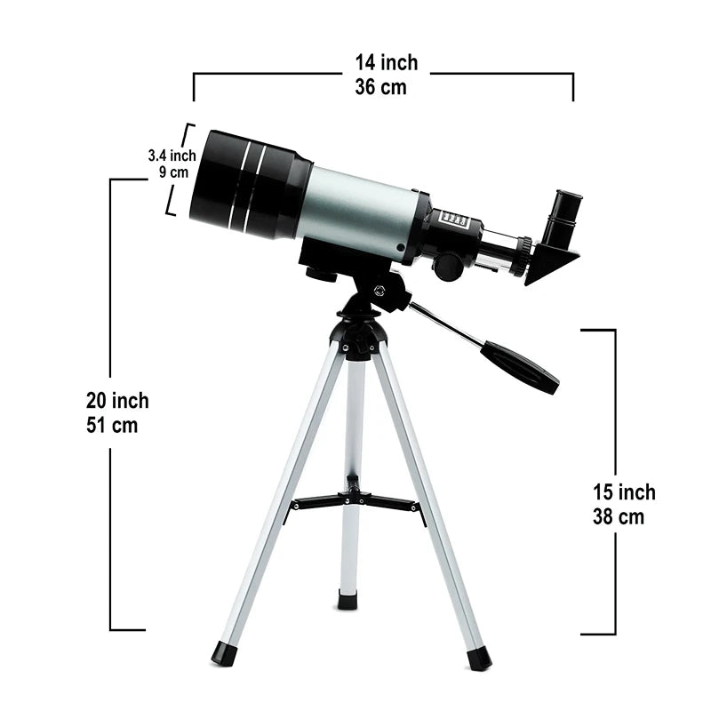 Télescope Astronomique F30070 / F36050 avec Trépied