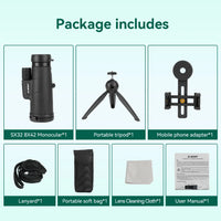 Svbony F9333A/F9333B Binoculars 10X42/8X32 Telescope Powerful Professional HD Long Range Camping Equipment For Traving Suvival