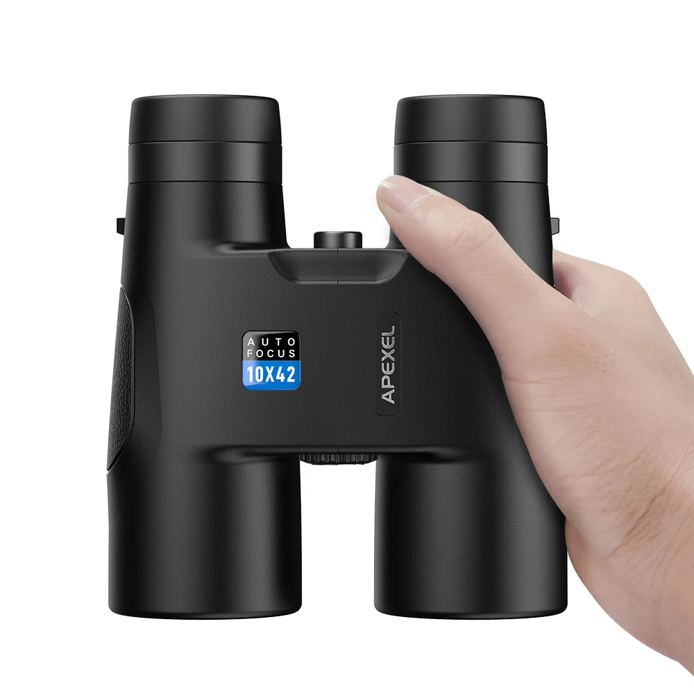 APEXEL New 10x42 Fixed Focus Binoculars Powerful Autofocus Telescope Durable Roof Prism For Outdoor Sports Camping  Hunting