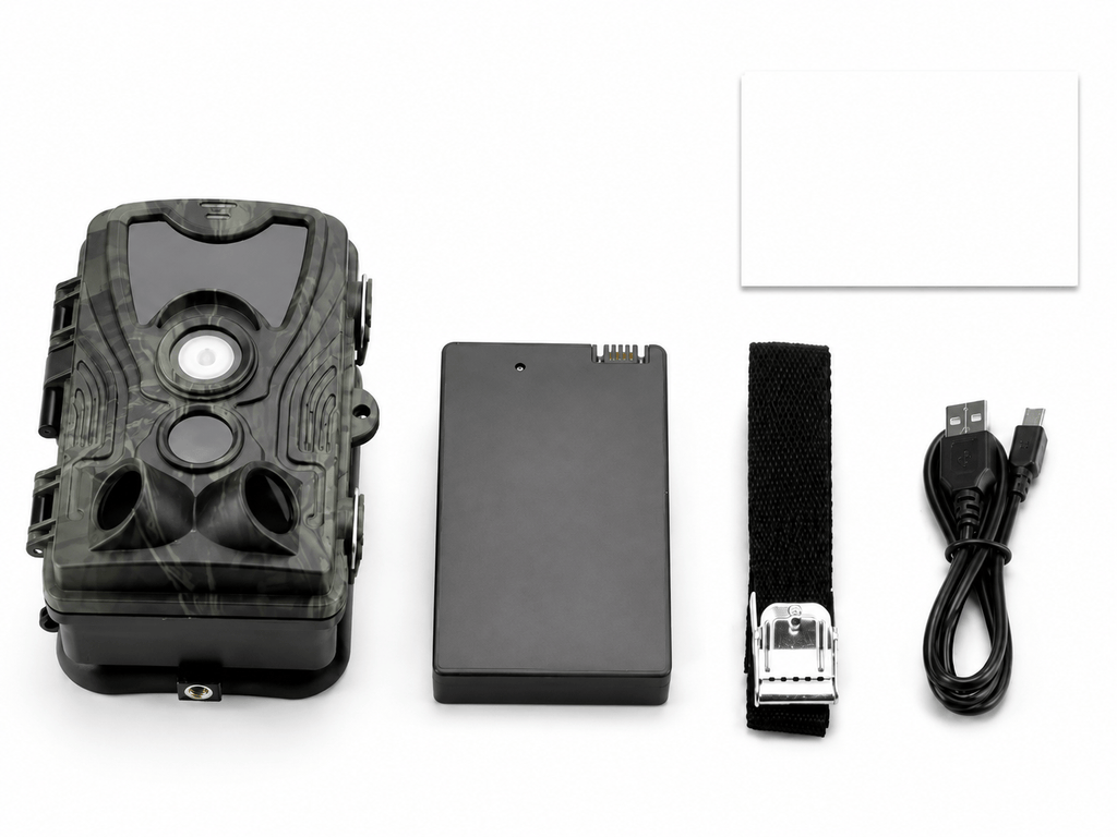 Regard-sauvages Caméra de chasse 20 MP – 1080P, Vision Nocturne 20 m, Batterie 5000 mAh