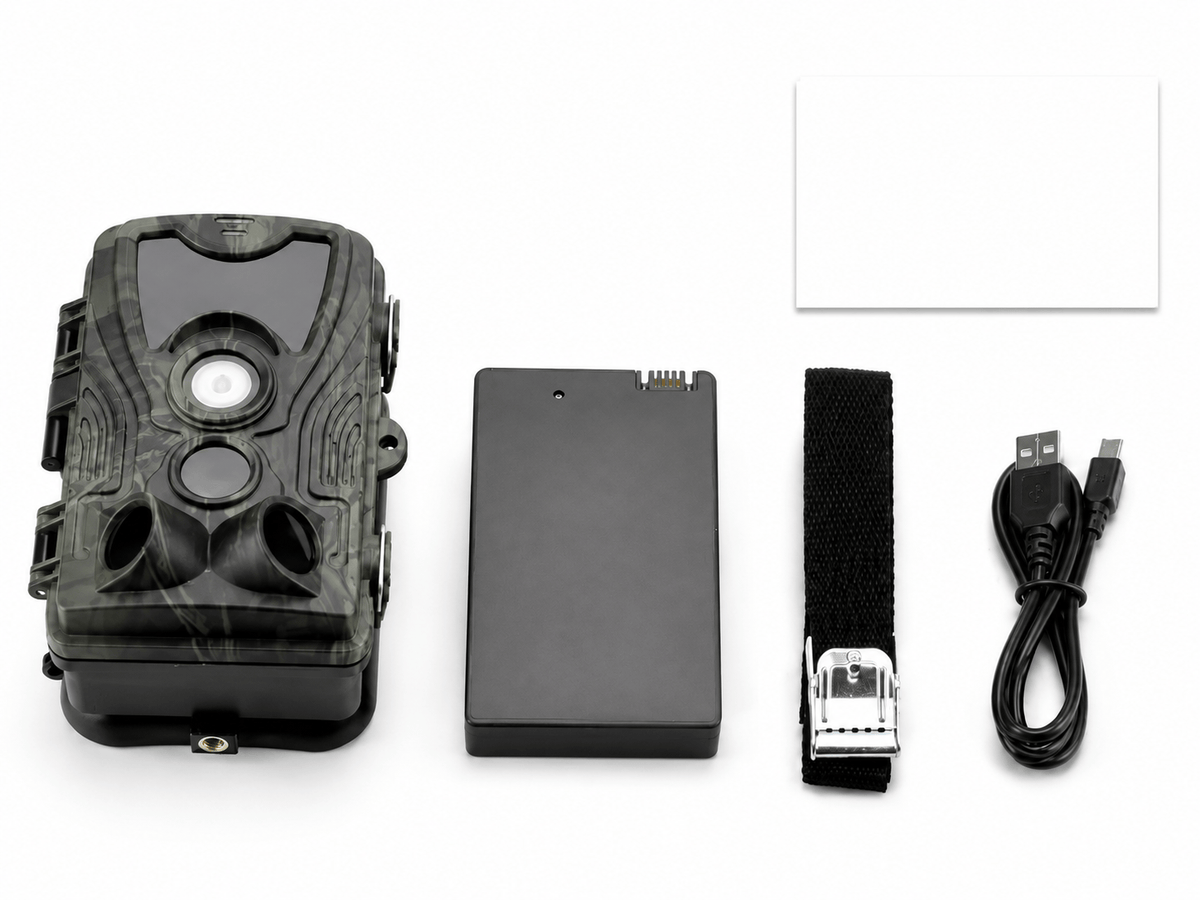 Regard-sauvages Caméra de chasse 20 MP – 1080P, Vision Nocturne 20 m, Batterie 5000 mAh