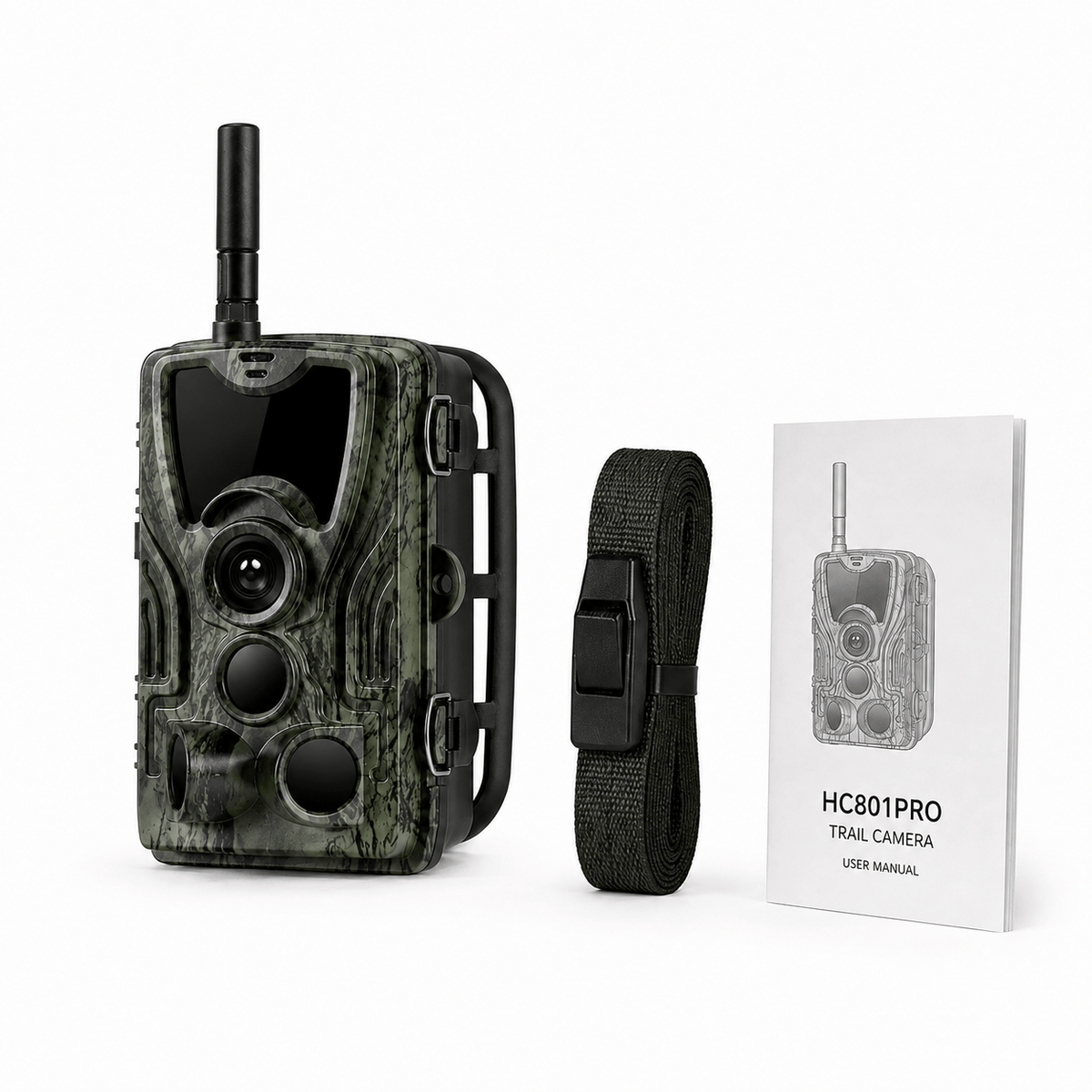 Regard-sauvages Caméra de chasse 4G – 30 MP, Vision Nocturne 20 m, IP66