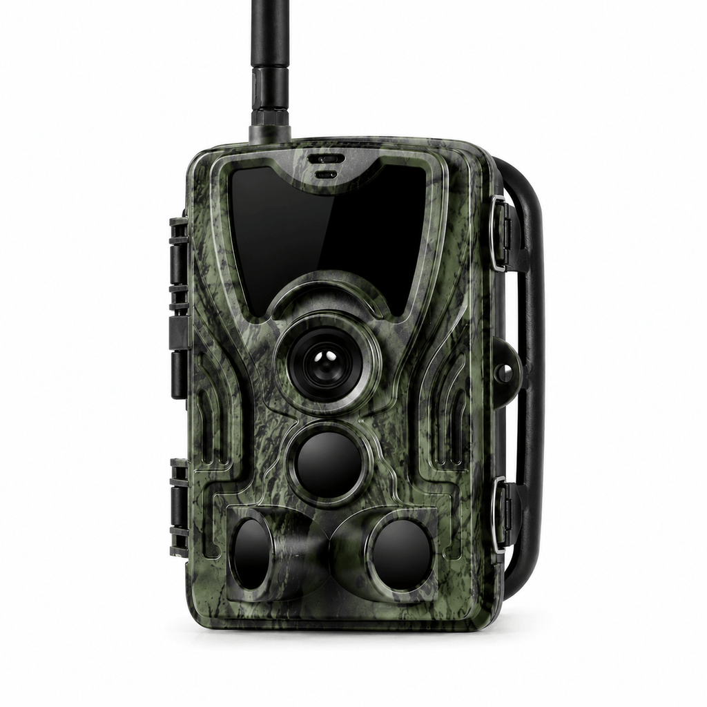 Regard-sauvages Caméra de chasse 4G – 30 MP, Vision Nocturne 20 m, IP66