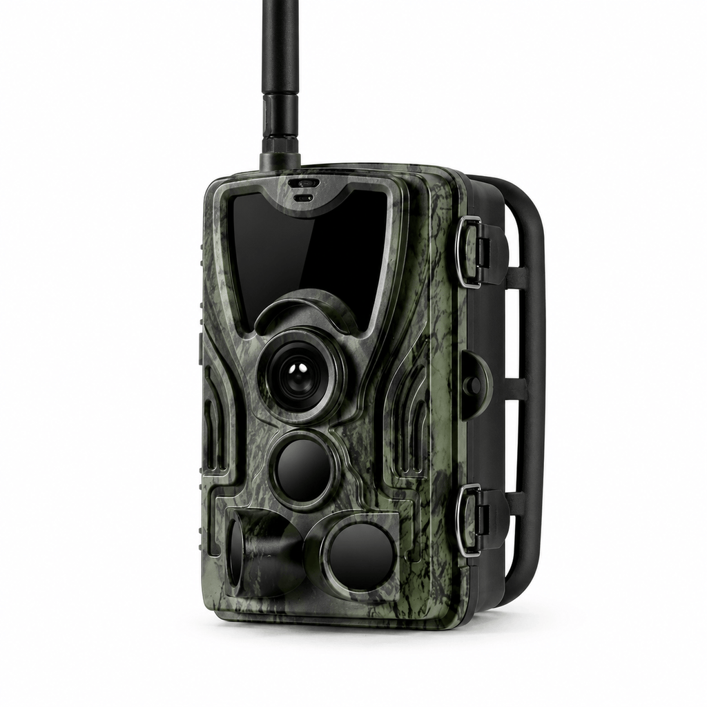 Regard-sauvages Caméra de chasse 4G – 30 MP, Vision Nocturne 20 m, IP66
