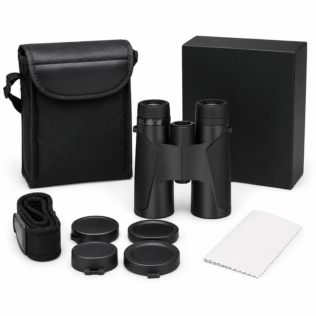 regard-sauvages Jumelles 12×42 BAK4 pour Ornithologie et Randonnée