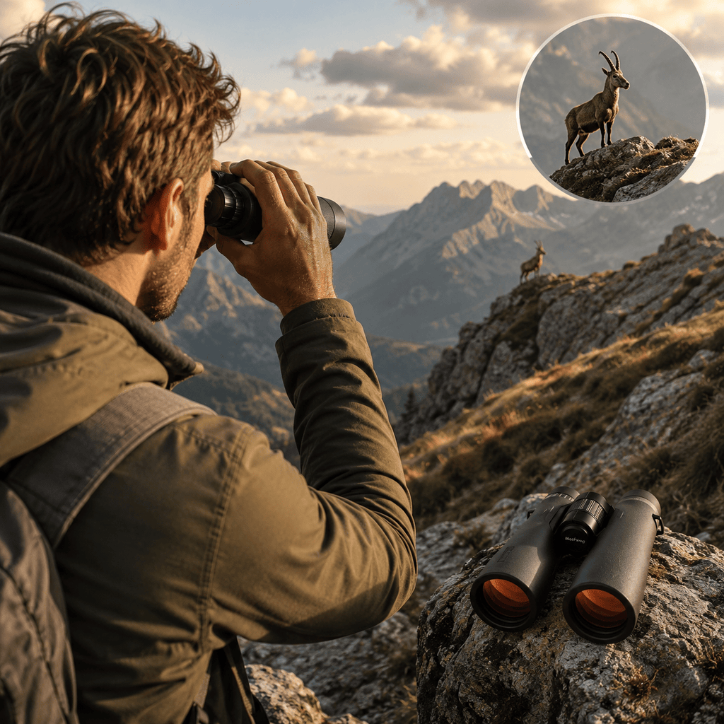 regard-sauvages Jumelles 12×50 Étanches pour Faune et Paysages