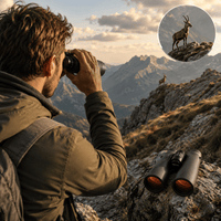 regard-sauvages Jumelles 12×50 Étanches pour Faune et Paysages