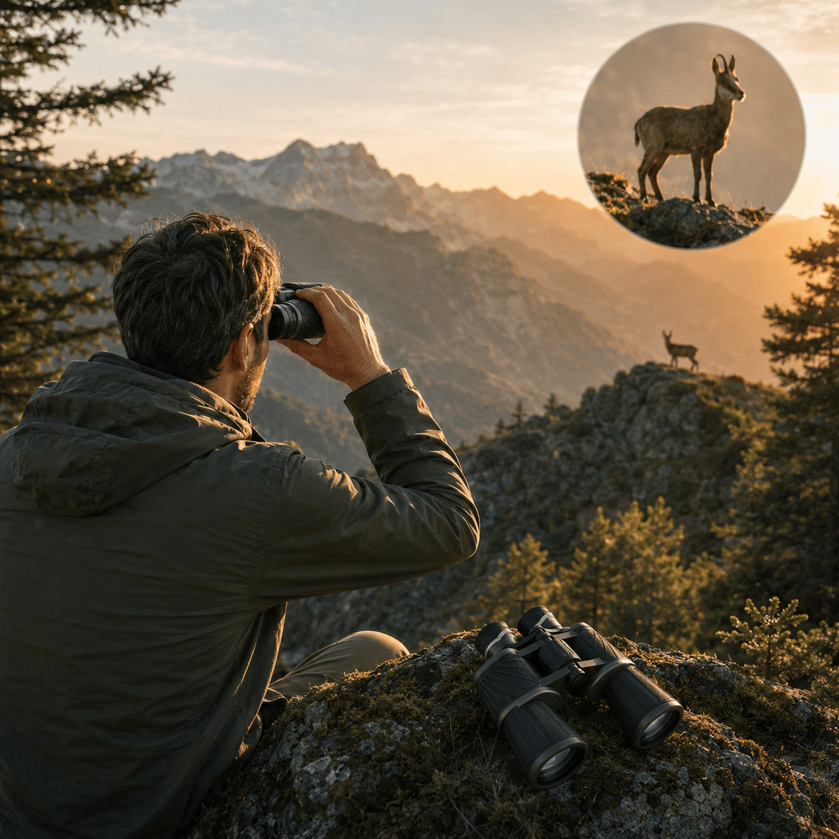regard-sauvages Jumelles Baigish 10×50 pour Nature et Randonnée