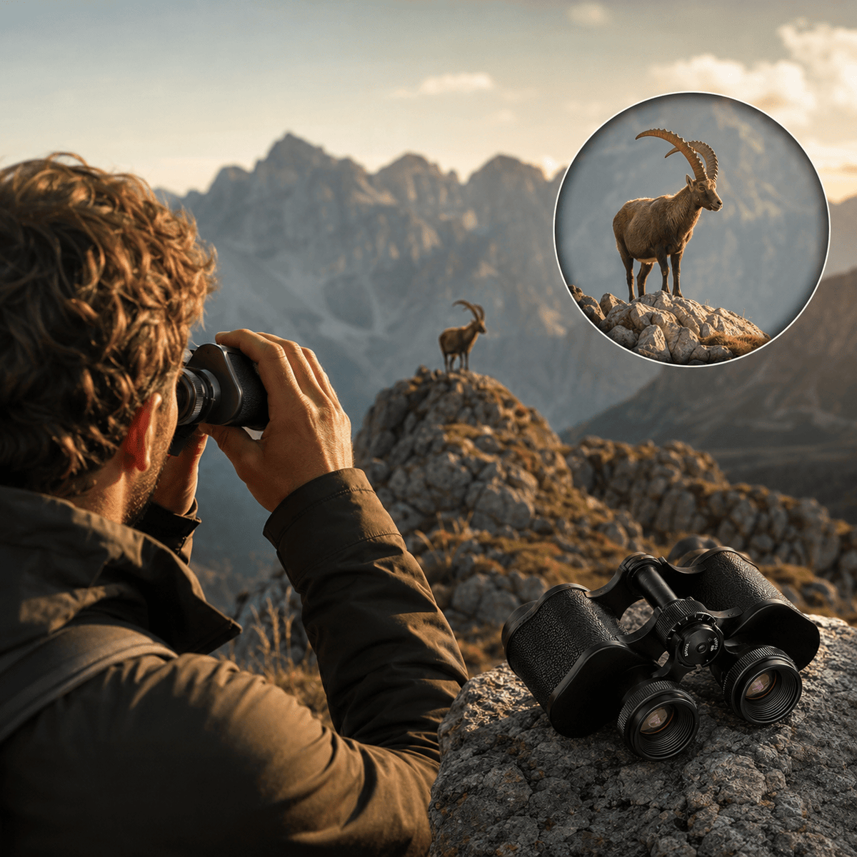 regard-sauvages Jumelles Baigish 8×30 Compactes pour Observation