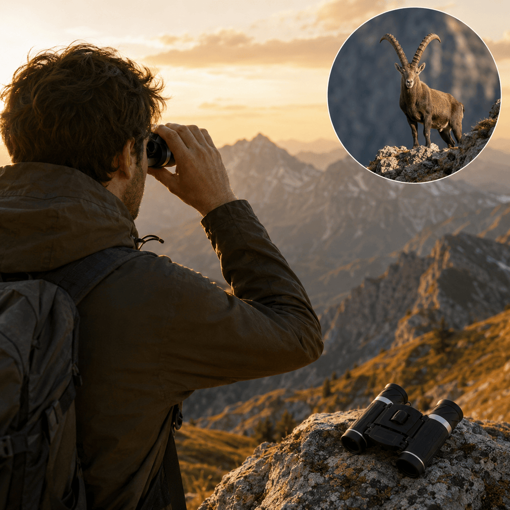 regard-sauvages Jumelles Compactes 25 mm pour Voyage et Spectacles