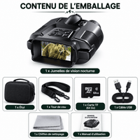 regard-sauvages Jumelles de Vision Nocturne 4K avec Carte 64 Go