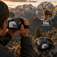 regard-sauvages Jumelles de Vision Nocturne Infrarouge Zoom 10×