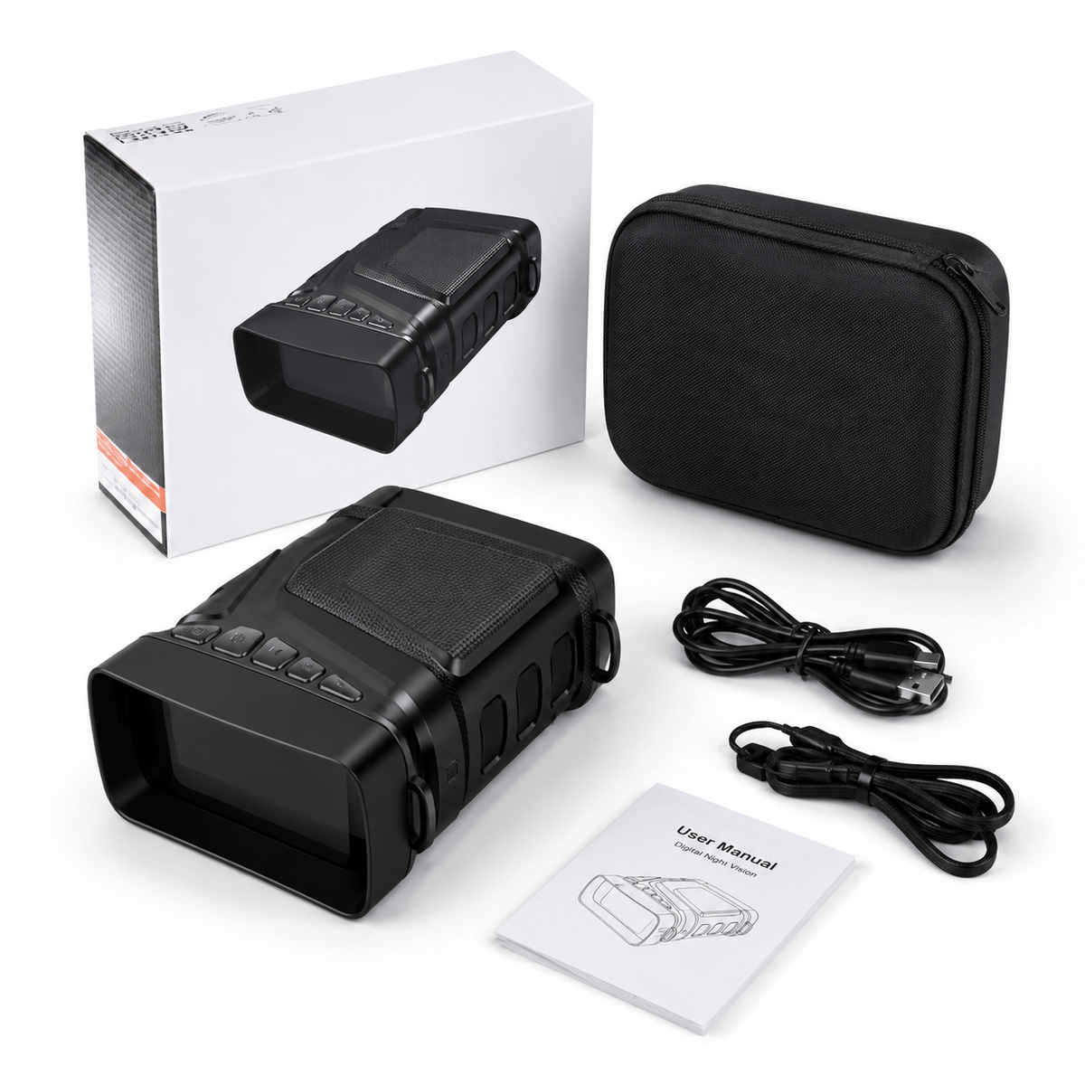 regard-sauvages Jumelles de Vision Nocturne Leekooluu Zoom 10×