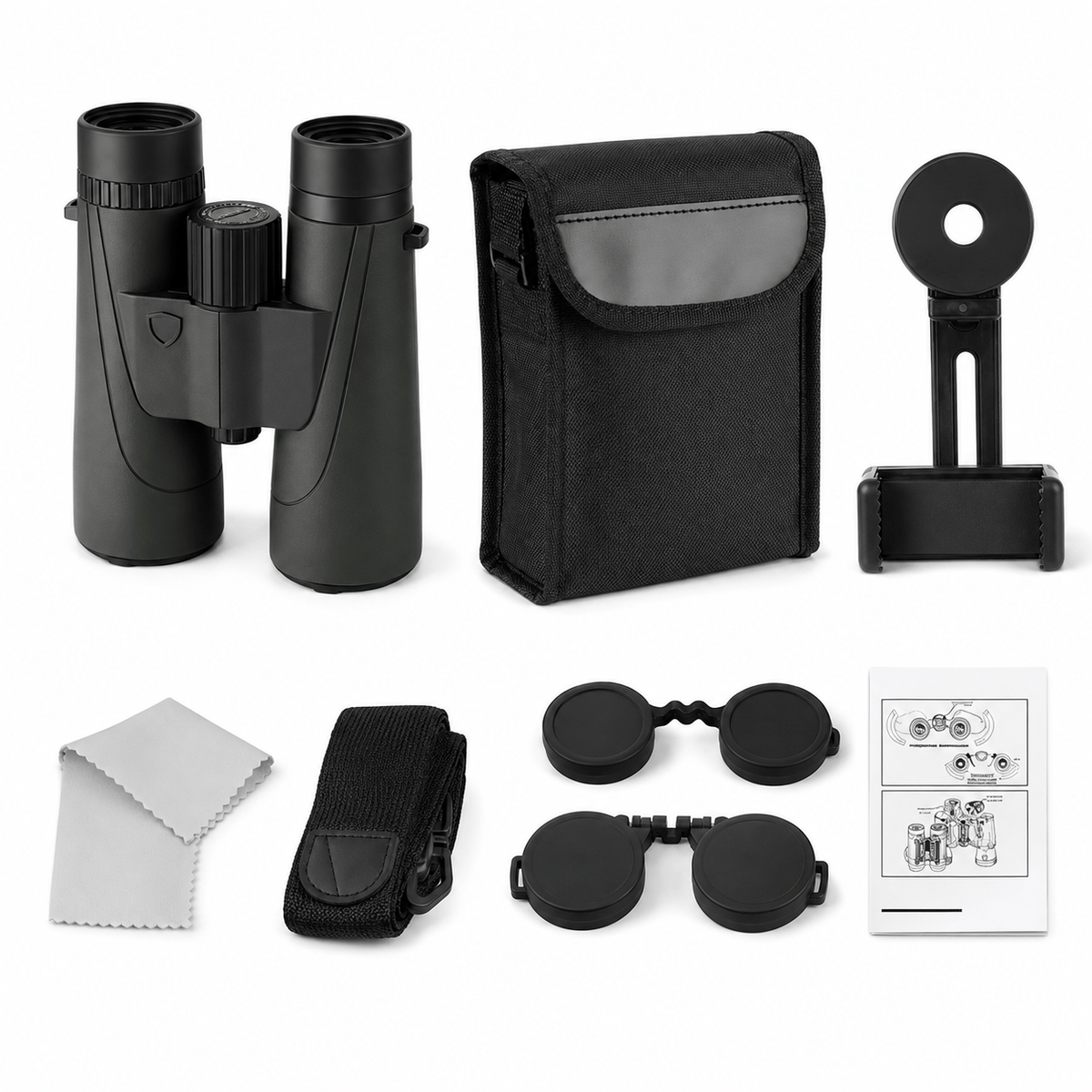 regard-sauvages Jumelles ED 12×50 pour Observation Longue Distance