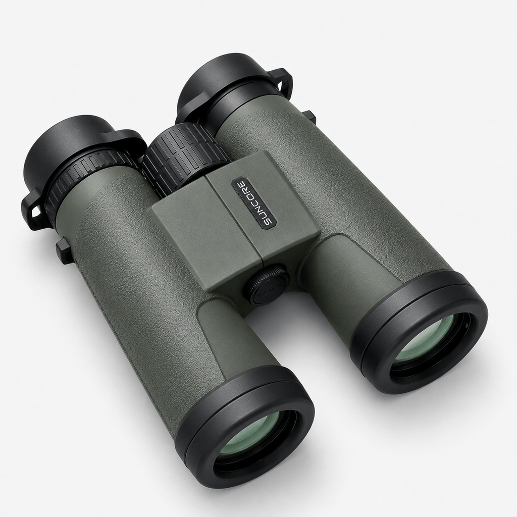 regard-sauvages Jumelles SUNCORE 10×42 Vertes pour Outdoor