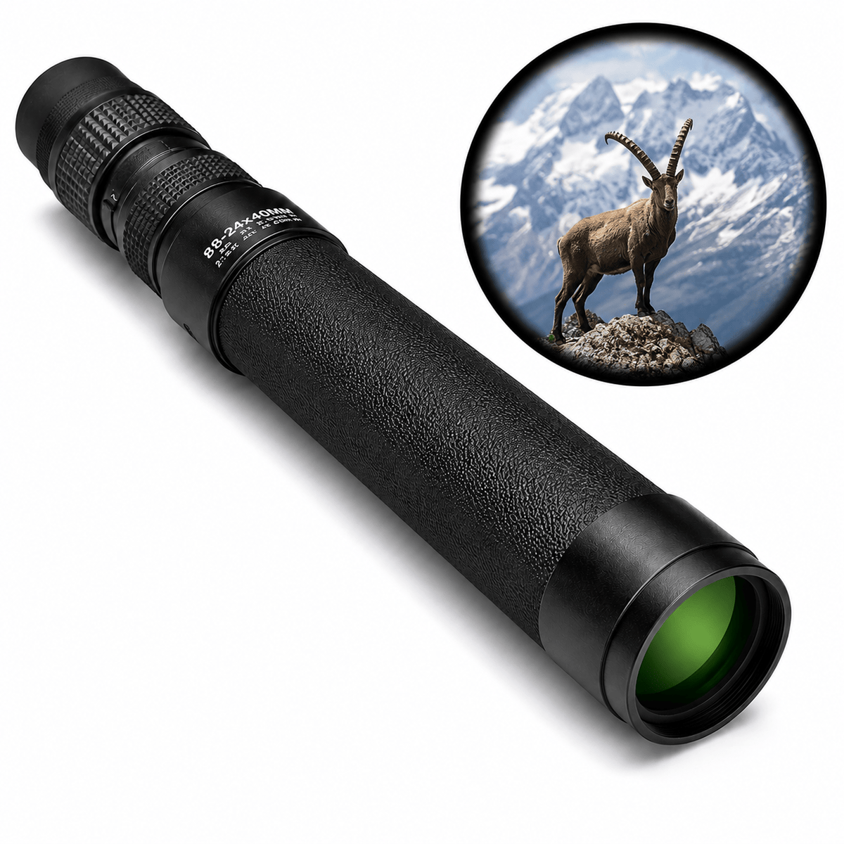 regard-sauvages Monoculaire Baigish Zoom 8–24×40