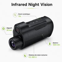 regard-sauvages Monoculaire de Vision Nocturne Infrarouge 10×