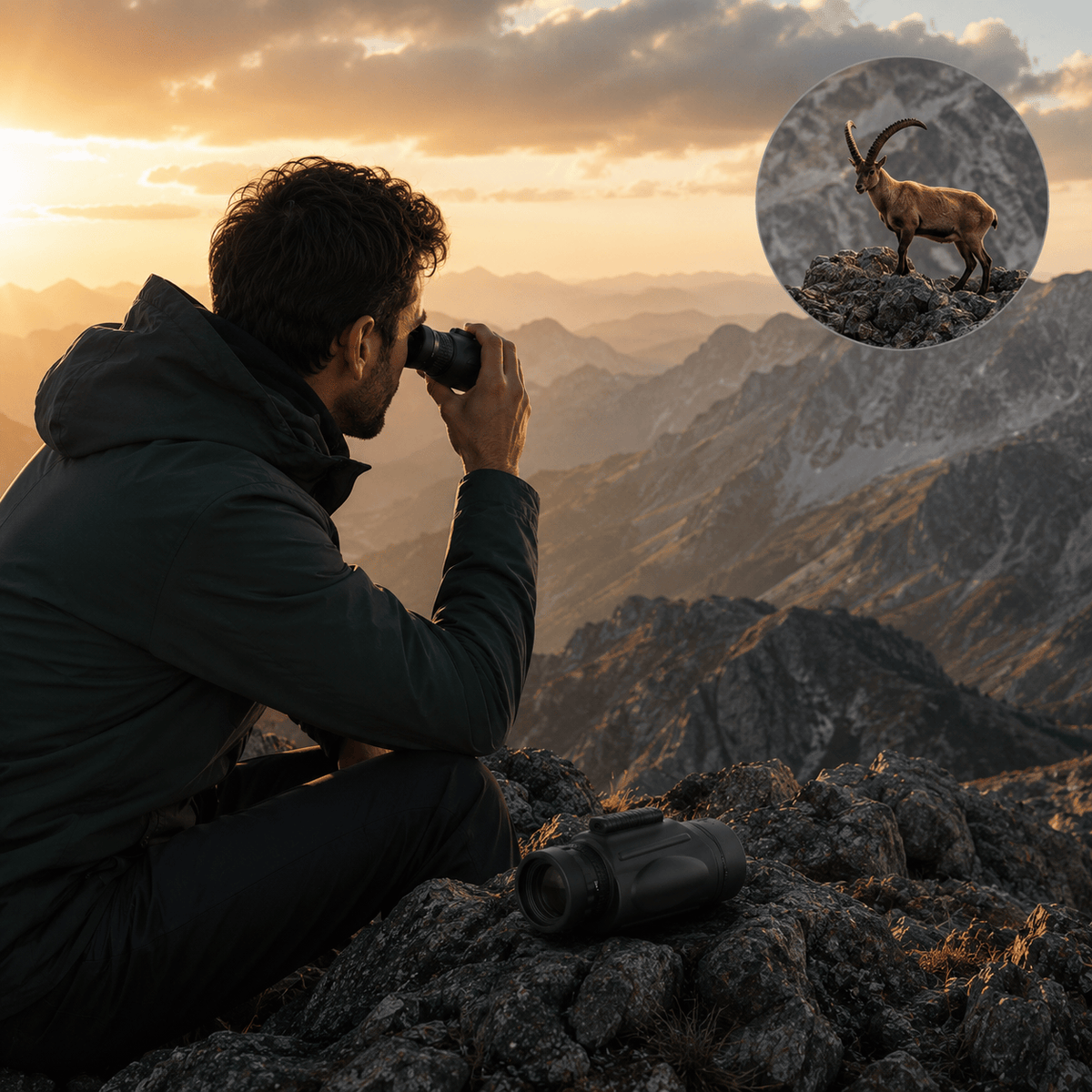 regard-sauvages Monoculaire SVBONY SV49 13×50 / Zoom 10–30×50