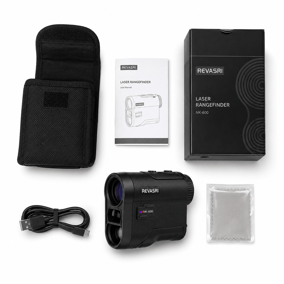 regard-sauvages Télémètre Laser Golf REVASRI 600–1000 m avec Pente